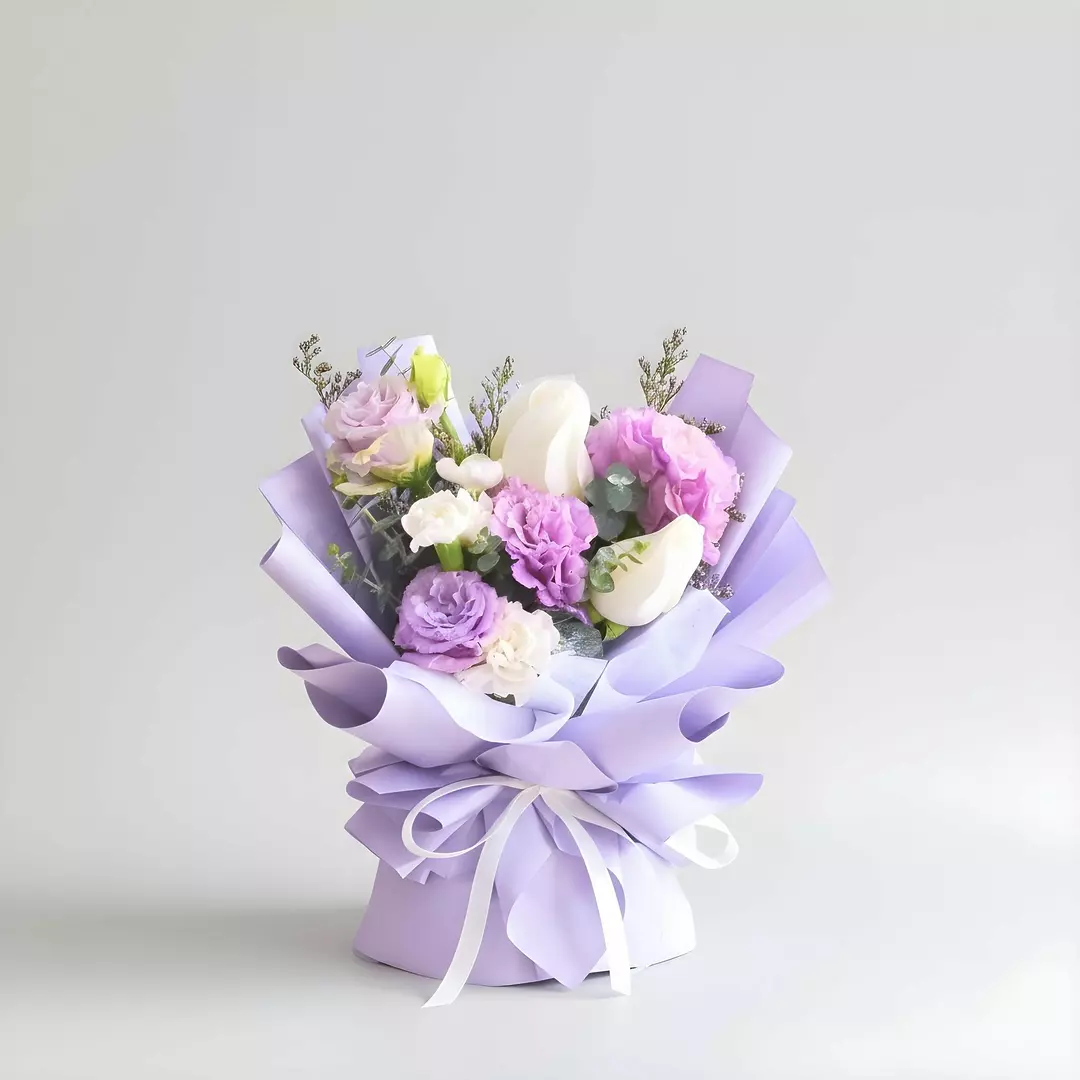 Feminine Grace Mini Hand Bouquet