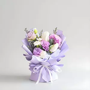 Feminine Grace Mini Hand Bouquet