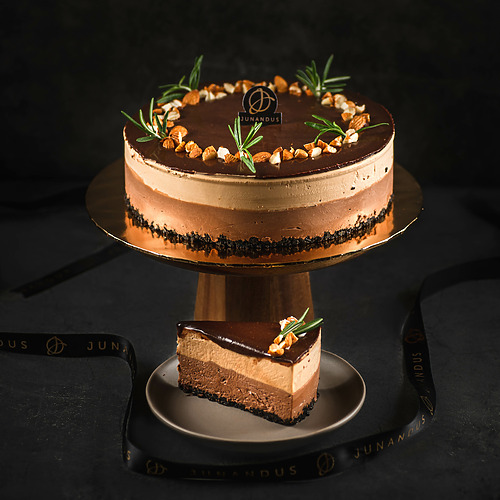 Chocolate coffee cheesecake 1