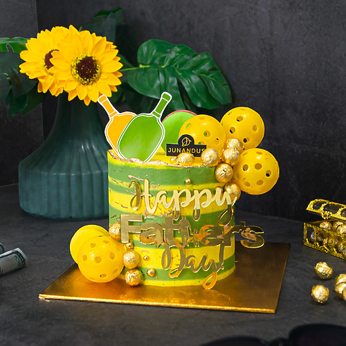 Pickleball theme cake 1