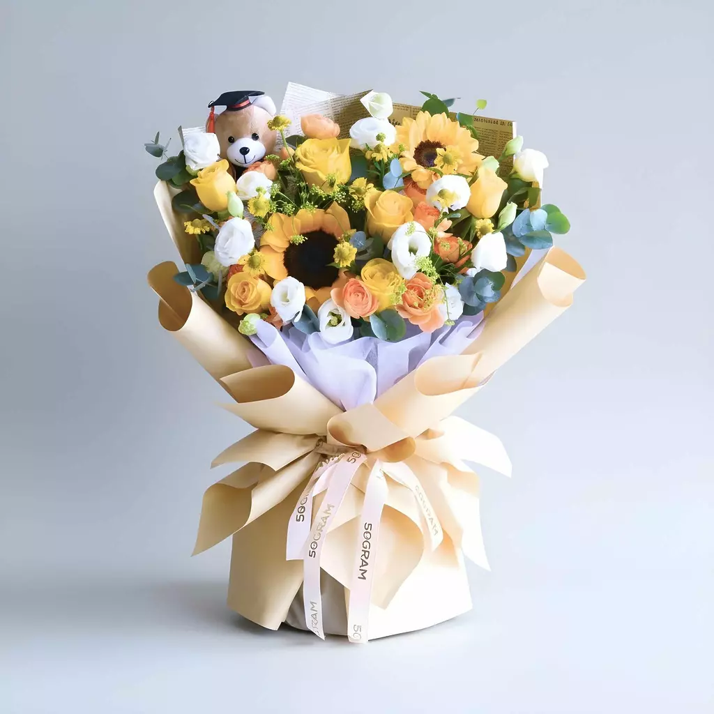 Rise & Bloom Hand Bouquet