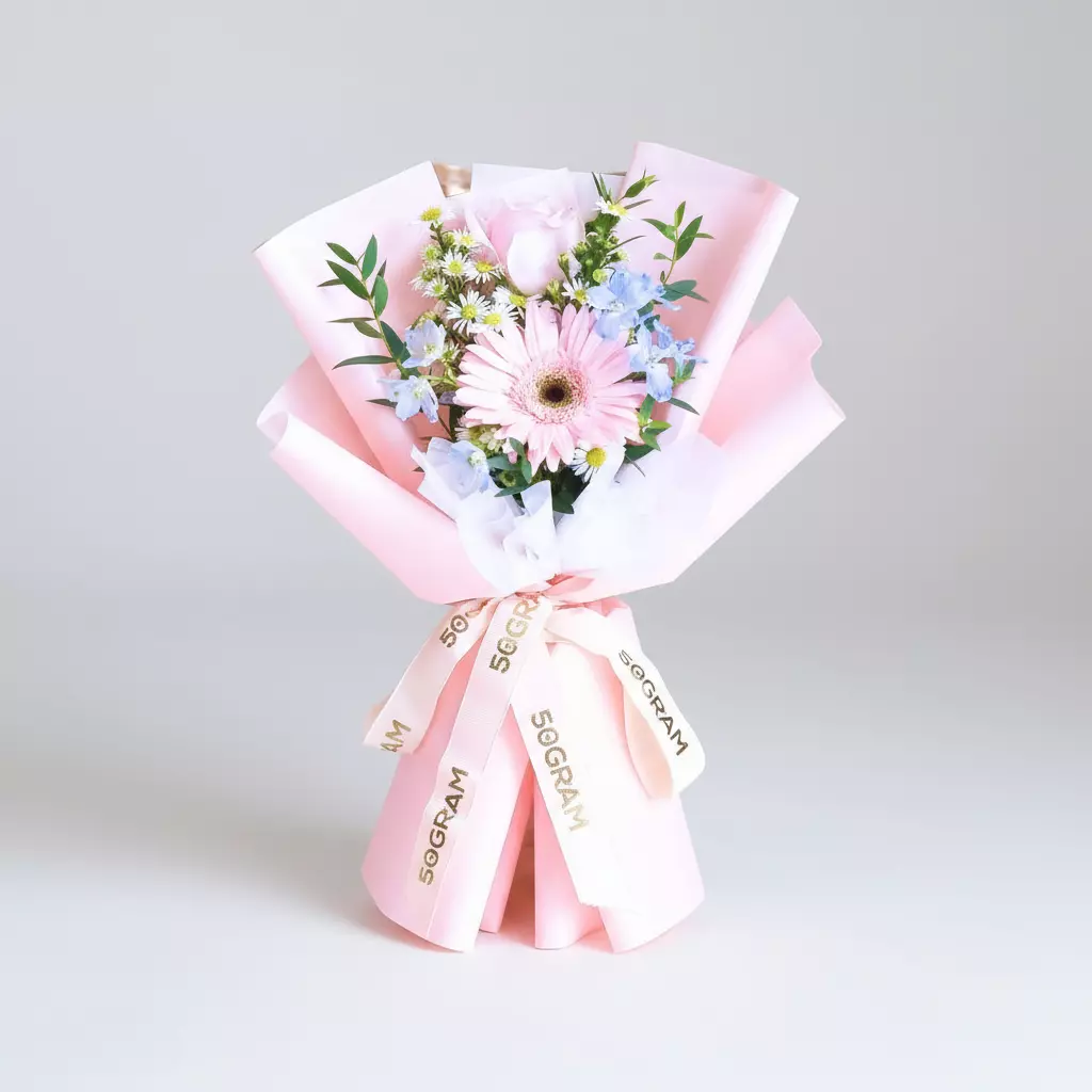 Joylet Pink Rose Hand Bouquet