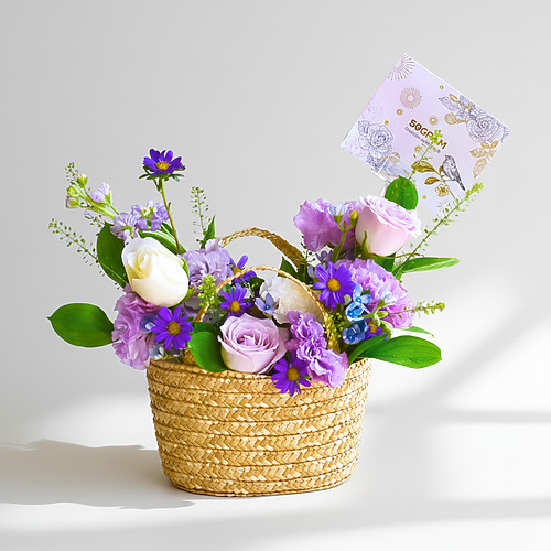 Graceful garden flower basket fp 1
