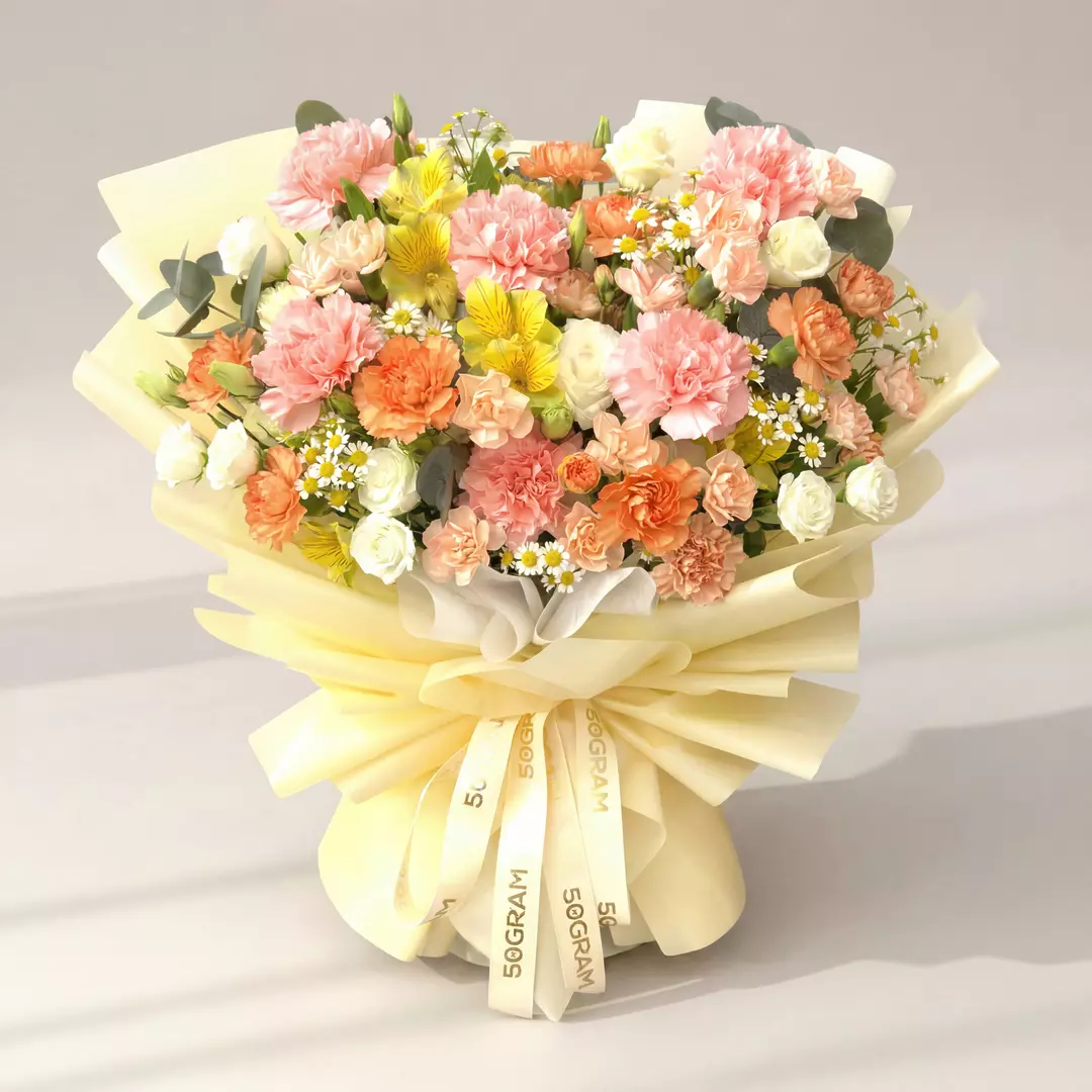 Mama Glow Hand Bouquet - Large