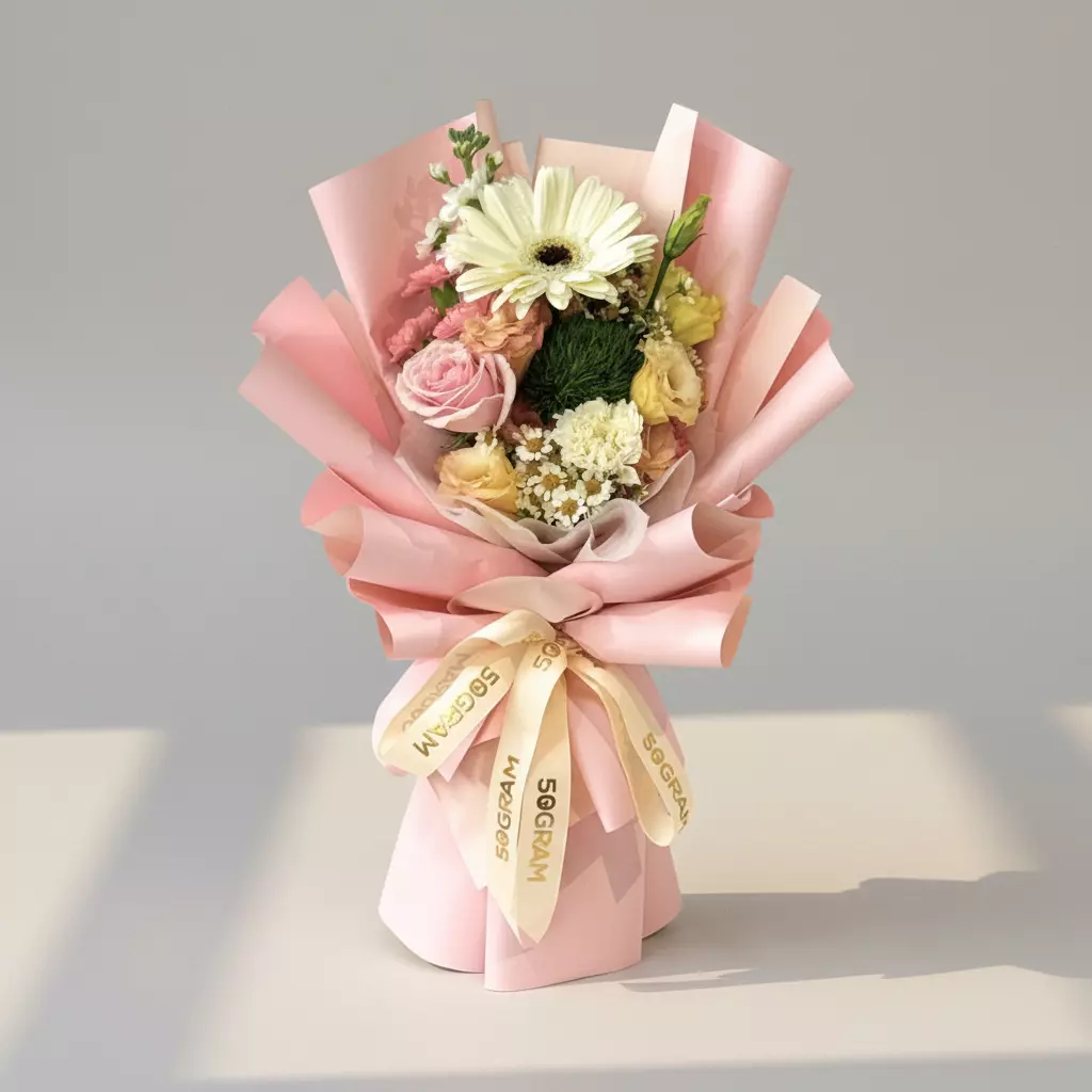 Blush Crush Girlfriend's Day Hand Bouquet