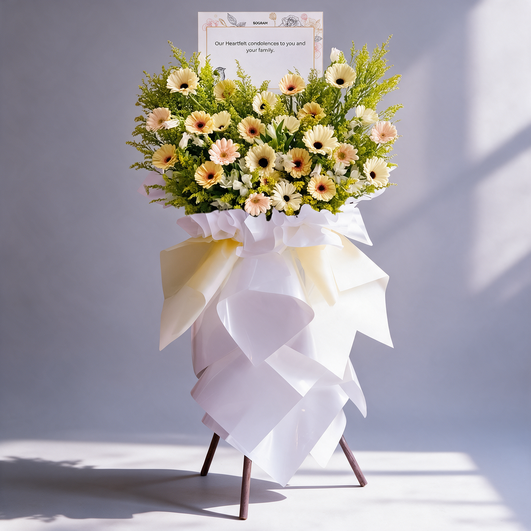 Fond Farewell | Condolences Flower Stand