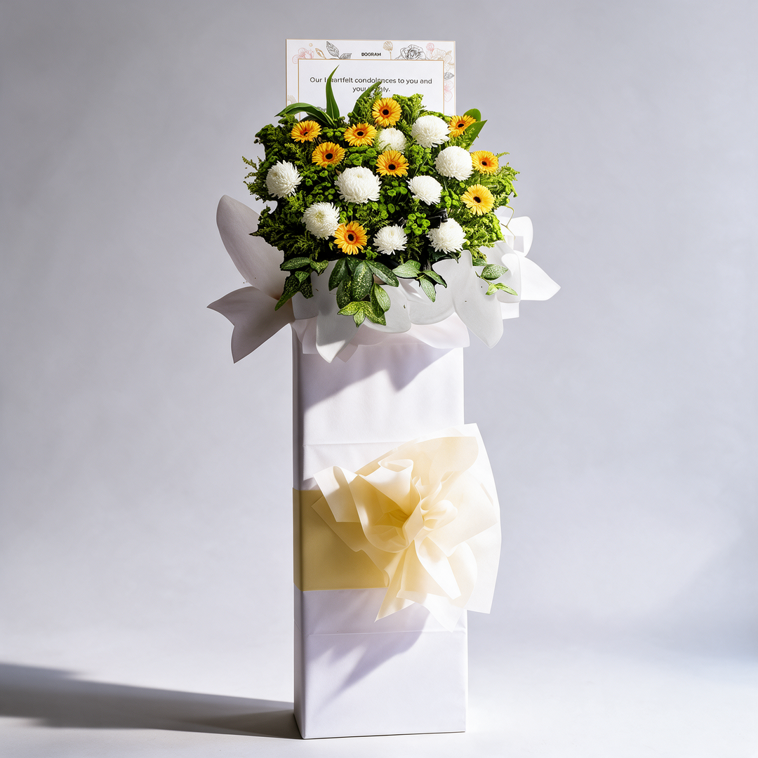 Still & Serene | Condolences Flower Stand